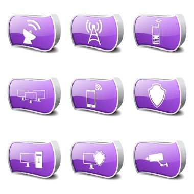 Telekom iletişim Icon set