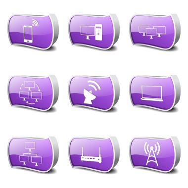 Telekom iletişim Icon set