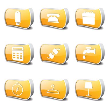 ev aletleri Icon set