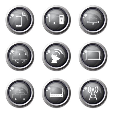Telekom iletişim Icon set