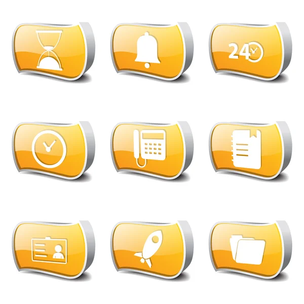 zaman süresi Icon set