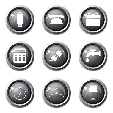 ev aletleri Icon set
