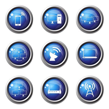 Telekom iletişim Icon set