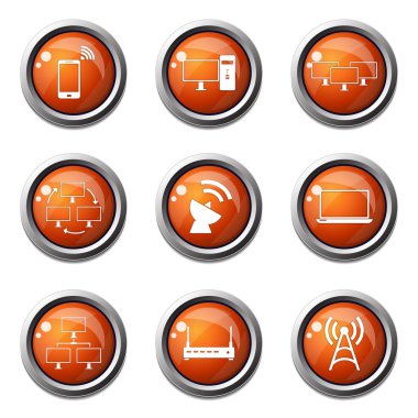Telekom iletişim Icon set