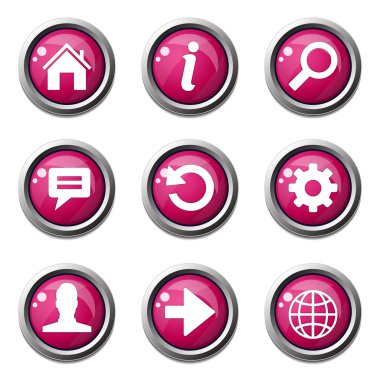 Web Internet simge seti