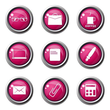 Office iş Icon set