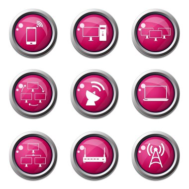 Telekom iletişim Icon set
