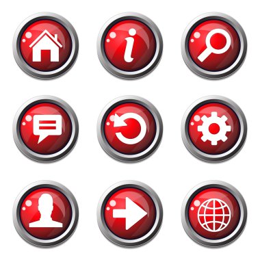 Web Internet simge seti