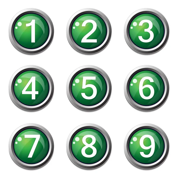 Numbers Counting Icon Set Stock Vector by ©rizwanali3d 69739709