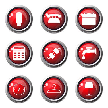 ev aletleri Icon set