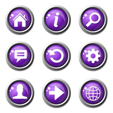 Web Internet simge seti