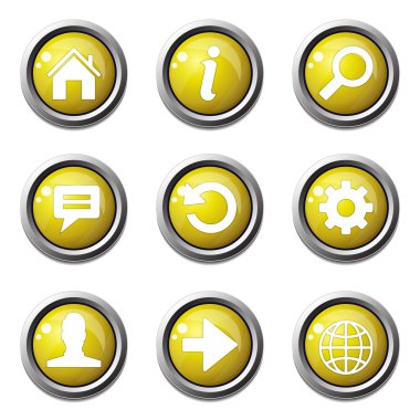 Web Internet simge seti