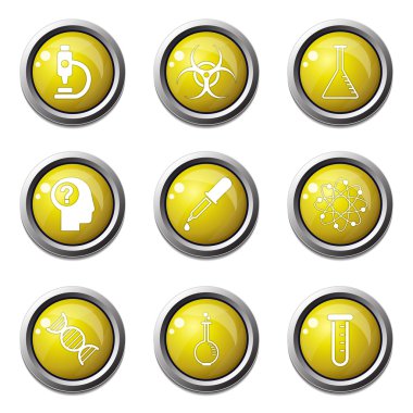 Bilim aletleri Icon set