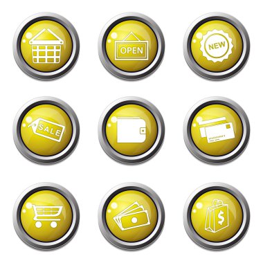 işareti simgesi alışveriş ayarla