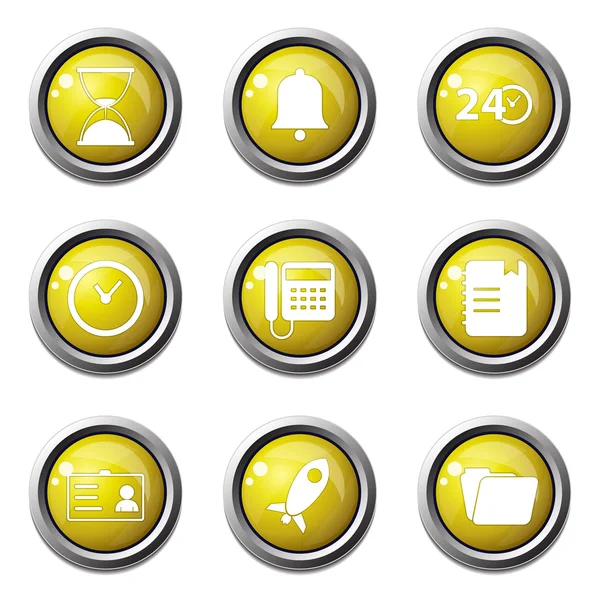 zaman süresi Icon set