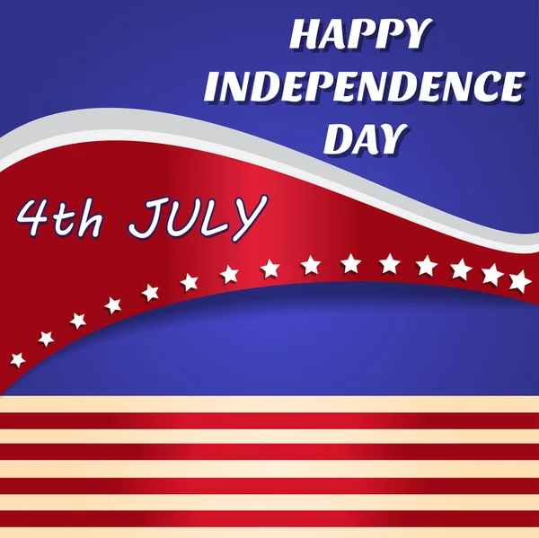 Amerikan itsenäisyyspäivä — vektorikuva