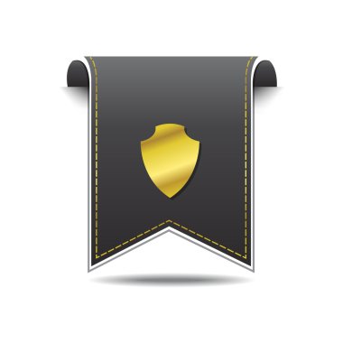 Kalkan işareti simgesi tasarım