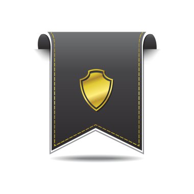 Kalkan işareti simgesi tasarım