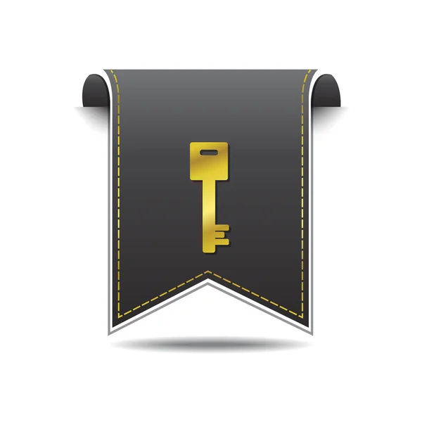 Key Sign Icon Design — Stock Vector
