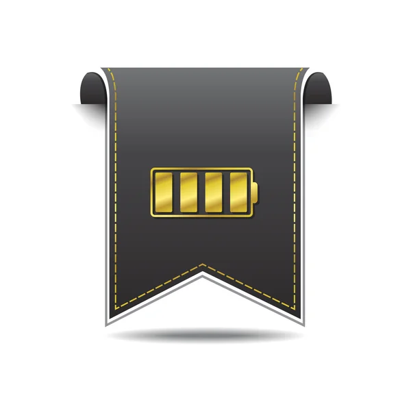 Design de ícone de bateria — Vetor de Stock