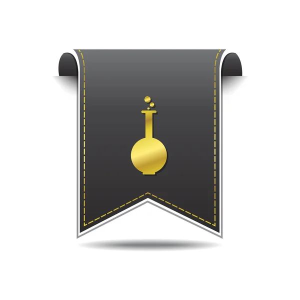 Conception d'icône de flacon — Image vectorielle