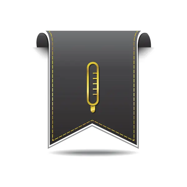 Thermometer pictogram ontwerp — Stockvector