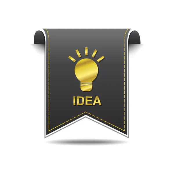 Idea Icono Diseño — Vector de stock