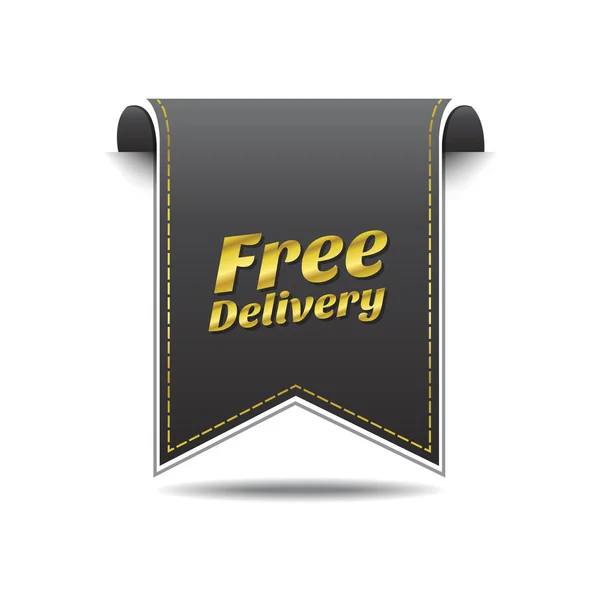 Free Delivery Icon Design — Stock Vector