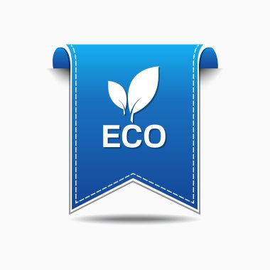Eco dostu simgesi tasarım