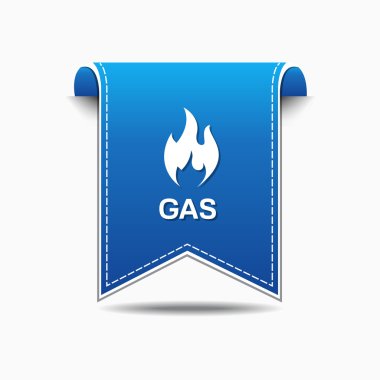 Gaz işareti simgesi tasarım