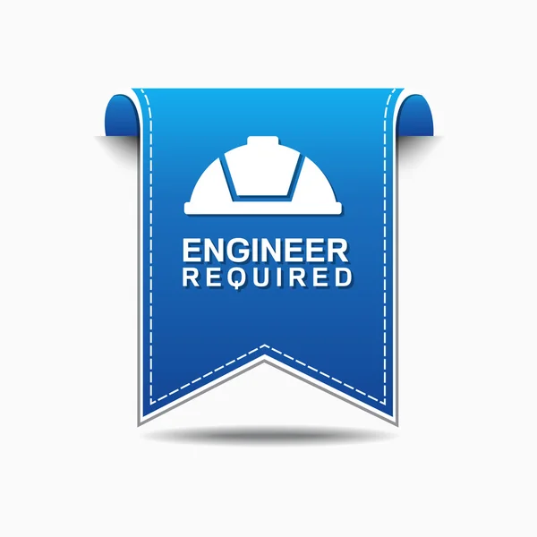 Diseño de Icono de Ingeniero — Vector de stock