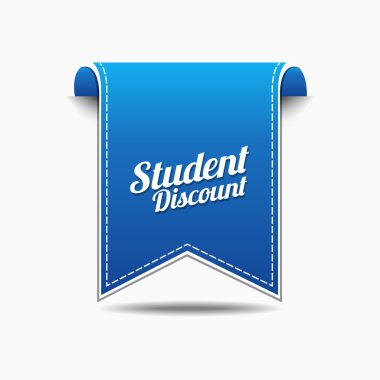 Öğrenci indirim simgesi tasarım