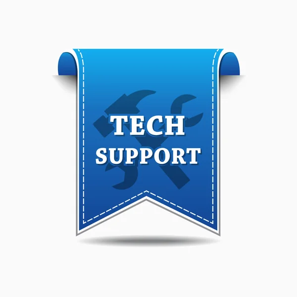 Tech Support ikona designu — Wektor stockowy