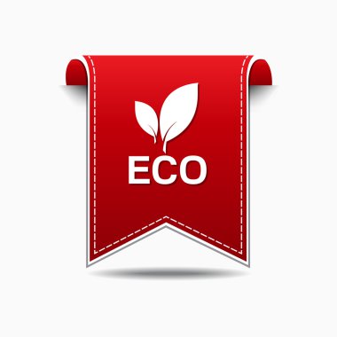 Eco dostu simgesi tasarım