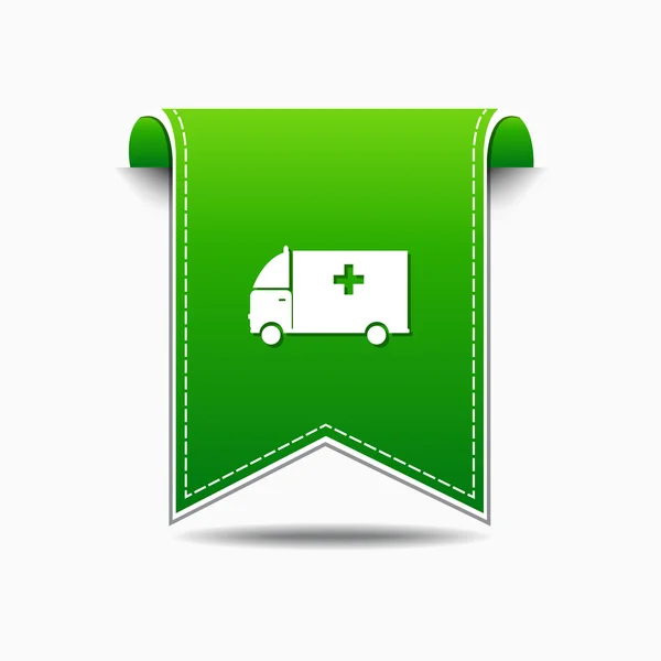 Diseño de iconos de ambulancia — Archivo Imágenes Vectoriales