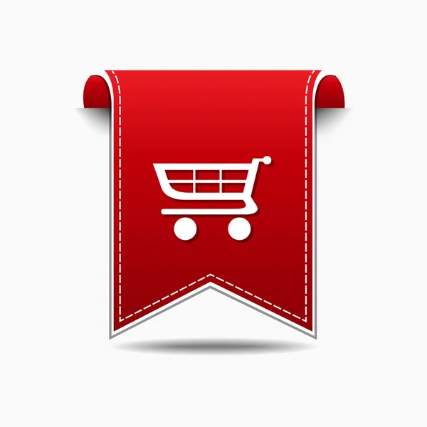 Carrinho de Compras Icon Design — Vetor de Stock