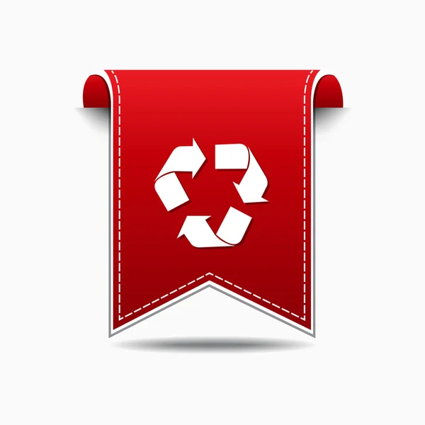 Recycle Icon Design — Stock Vector