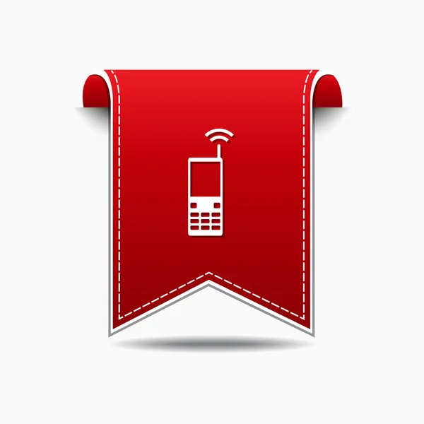 Telefoon pictogram ontwerp — Stockvector