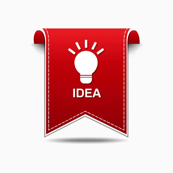 Idea Icono Diseño — Vector de stock