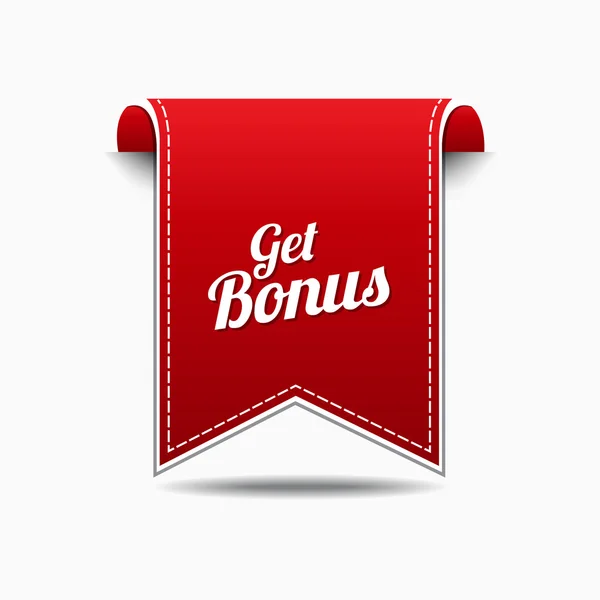 Get Bonus Icon Design — Stock Vector