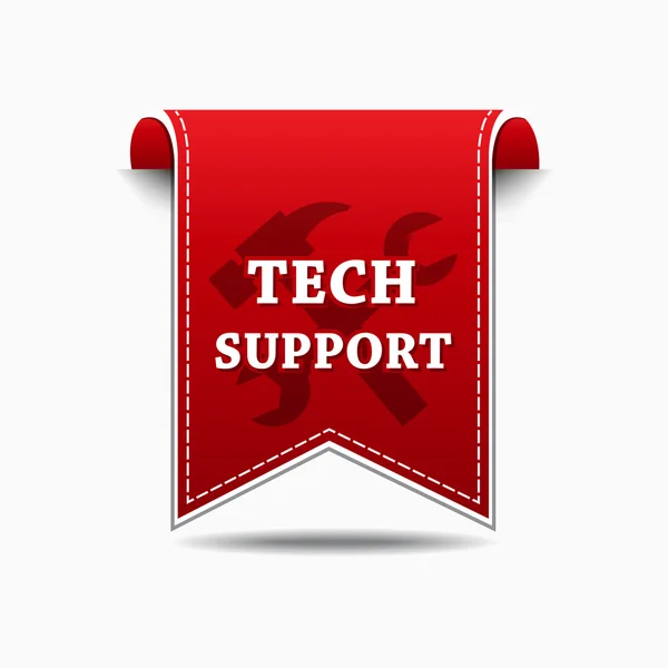 Tech Support ikona designu — Wektor stockowy