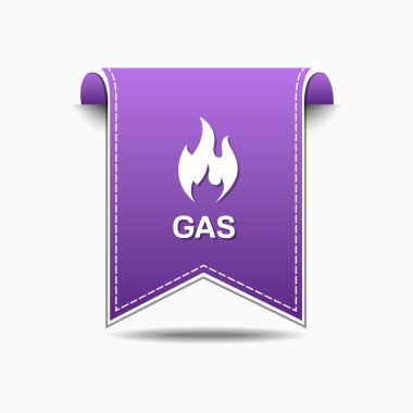 Gaz işareti simgesi tasarım