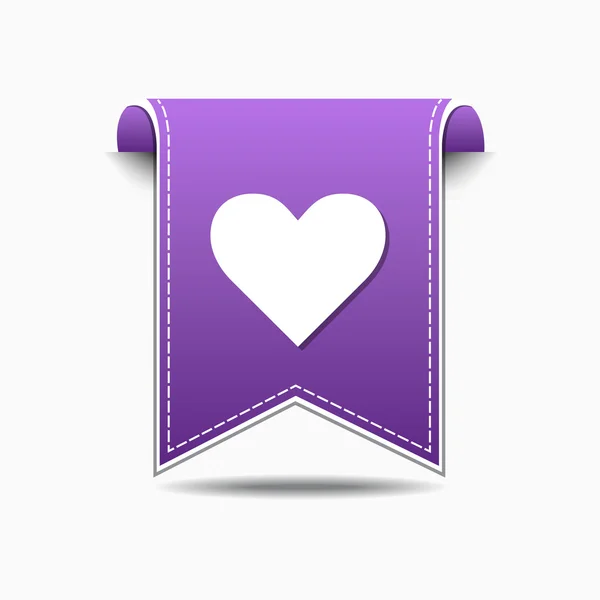 Serce ikona designu — Wektor stockowy