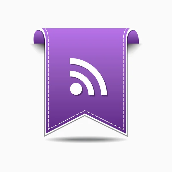 Sinal de RSS Icon Design — Vetor de Stock