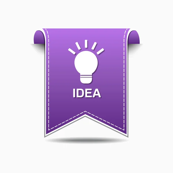 Idea Icono Diseño — Vector de stock