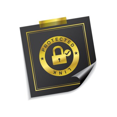 Bağlantı simgesi tasarım korumalı