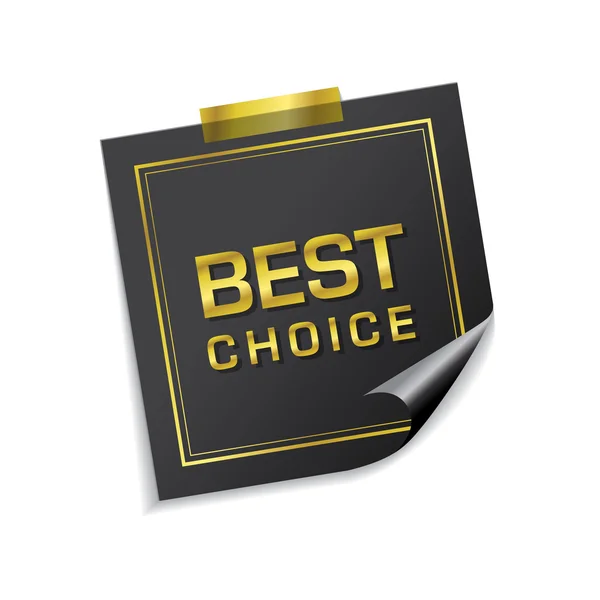 Best Choice Icon Design — Stock Vector