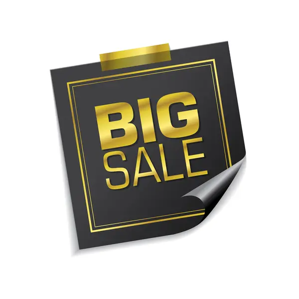 Big Sale Icon Design — Stock Vector