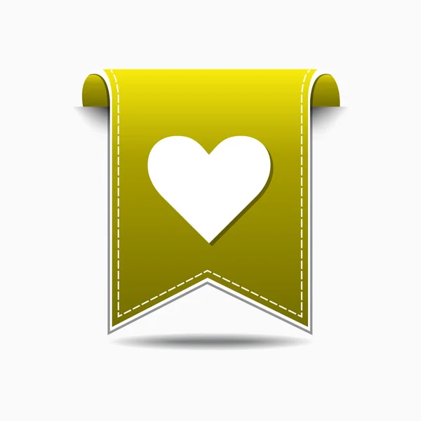 Serce ikona designu — Wektor stockowy