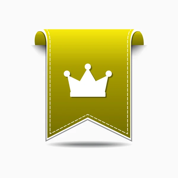 Kroon pictogram ontwerp — Stockvector